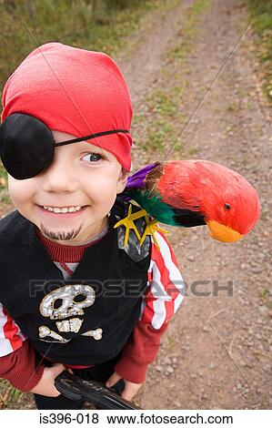 Boy dressed as a pirate View Large Photo Image Stock Photo - Boy dressed as a pirate. Fotosearch