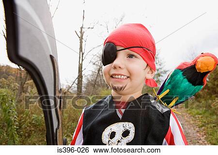 Boy dressed as a pirate View Large Photo Image Stock Photograph - Boy dressed as a pirate. Fotosearch