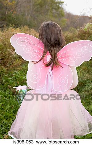 Girl dressed as fairy View Large Photo Image Stock Image - Girl dressed as fairy. Fotosearch