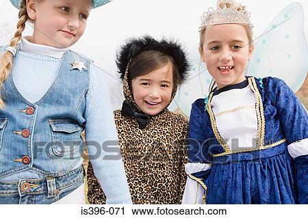 Girls in costume View Large Photo Image Stock Image - Girls in costume. Fotosearch