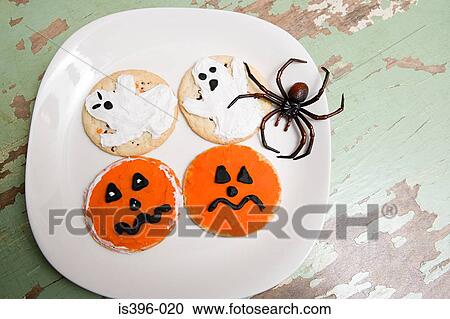 Halloween cookies View Large Photo Image Stock Image - Halloween cookies. Fotosearch