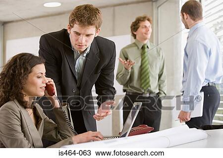 Busy office View Large Photo Image Stock Image - Busy office. Fotosearch