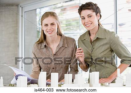 Young female architects View Large Photo Image Stock Image - Young female architects. Fotosearch