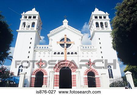 Stock Photo - Cathedral in el salvador. Fotosearch