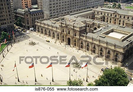 Stock Photography - Plaza de la constitucion santiago de chile. Fotosearch