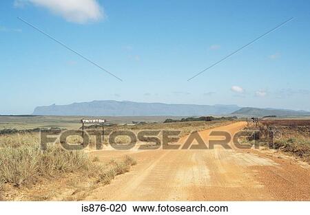 Stock Image - Rural road in venezuela. Fotosearch