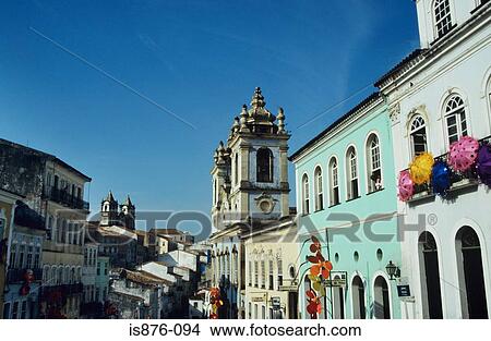 Street in salvador brazil View Large Photo Image Picture - Street in salvador brazil. Fotosearch