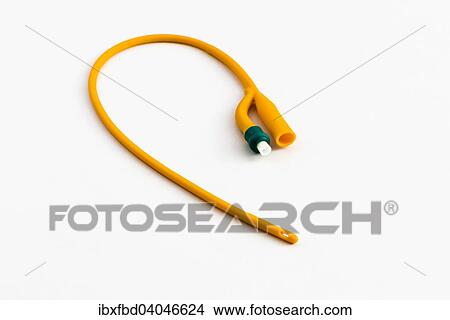 Picture - A balloon catheter. Fotosearch