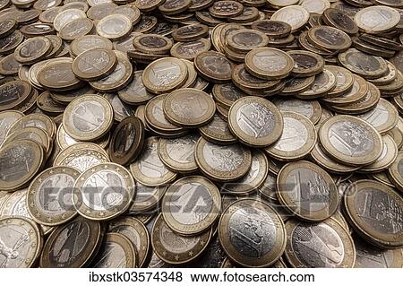 "A heap of euro coins, Germany, Europe" View Large Photo Image Stock Photo - "A heap of euro coins, Germany, Europe". Fotosearch
