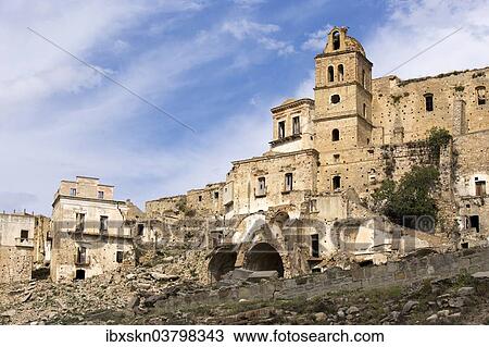 "Abandoned mountain village Craco, Basilicata, Italy, Europe" View Large Photo Image Stock Image - "Abandoned mountain village Craco, Basilicata, Italy, Europe". Fotosearch