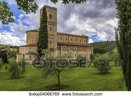 "Abbey of Sant'Antimo, Montalcino, Tuscany, Italy, Europe" View Large Photo Image Stock Photo - "Abbey of Sant'Antimo, Montalcino, Tuscany, Italy, Europe". Fotosearch