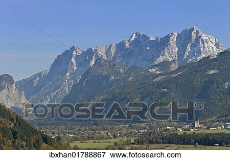 "Admont and the mountains of Gesaeuse mountain region, Reichenstein mountain, Styria, Austria, Europe" View Large Photo Image Stock Photo - "Admont and the mountains of Gesaeuse mountain region, Reichenstein mountain, Styria, Austria, Europe". Fotosearch