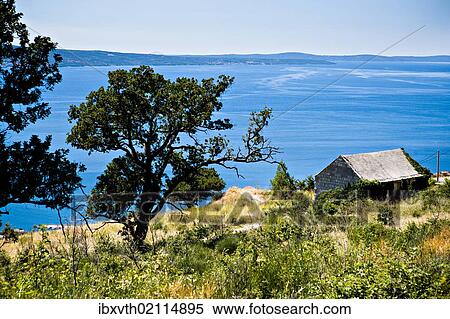 "Adriatic coast near Split in Croatia, Europe" View Large Photo Image Stock Photography - "Adriatic coast near Split in Croatia, Europe". Fotosearch