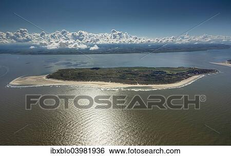"Aerial view, Baltrum, island in the North Sea, East Frisian Islands, Lower Saxony, Germany, Europe" View Large Photo Image Stock Photograph - "Aerial view, Baltrum, island in the North Sea, East Frisian Islands, Lower Saxony, Germany, Europe". Fotosearch