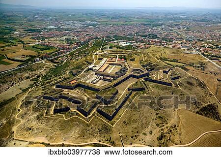 "Aerial view, Castell de Sant Ferran or Castillo de San Fernando, ramparts and the Fort of Figueres, Figueras, Costa Brava, Catalonia, Spain, Europe" View Large Photo Image Stock Photo - "Aerial view, Castell de Sant Ferran or Castillo de San Fernando, ramparts and the Fort of Figueres, Figueras, Costa Brava, Catalonia, Spain, Europe". Fotosearch