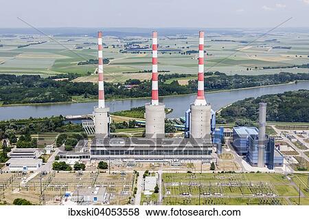 "Aerial view, EON power plant Irsching on the Danube, Vohburg, Bavaria, Germany, Europe" View Large Photo Image Stock Photo - "Aerial view, EON power plant Irsching on the Danube, Vohburg, Bavaria, Germany, Europe". Fotosearch