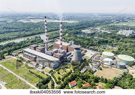 "Aerial view, EON power plant Ingolstadt-Grossmehring on the Danube, Ingolstadt, Upper Bavaria, Bavaria, Germany, Europe" View Large Photo Image Stock Photograph - "Aerial view, EON power plant Ingolstadt-Grossmehring on the Danube, Ingolstadt, Upper Bavaria, Bavaria, Germany, Europe". Fotosearch