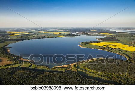 "Aerial view, Fleesensee lake, near Malchow, Mecklenburg Lake District, Mecklenburg-Western Pomerania, Germany, Europe" View Large Photo Image Stock Photo - "Aerial view, Fleesensee lake, near Malchow, Mecklenburg Lake District, Mecklenburg-Western Pomerania, Germany, Europe". Fotosearch