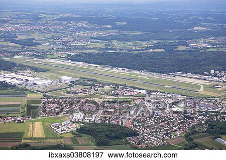 "Aerial view, Friedrichshafen airport with the village of Allmannsweiler and Friedrichshafen trade fair, Friedrichshafen, Baden-Wurttemberg, Germany, Europe" View Large Photo Image Stock Photo - "Aerial view, Friedrichshafen airport with the village of Allmannsweiler and Friedrichshafen trade fair, Friedrichshafen, Baden-Wurttemberg, Germany, Europe". Fotosearch