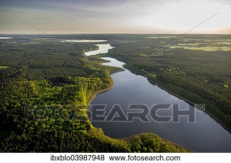 "Aerial view, Granzower Moschen Lake or Granzower See Lake, Kleiner Kotzower See Lake and Grosser Kotzower See Lake, Mossel Lake, Rechlin, Mecklenburg Lake District, Mecklenburg-Western Pomerania, Germany, Europe" View Large Photo Image Stock Photo - "Aerial view, Granzower Moschen Lake or Granzower See Lake, Kleiner Kotzower See Lake and Grosser Kotzower See Lake, Mossel Lake, Rechlin, Mecklenburg Lake District, Mecklenburg-Western Pomerania, Germany, Europe". Fotosearch