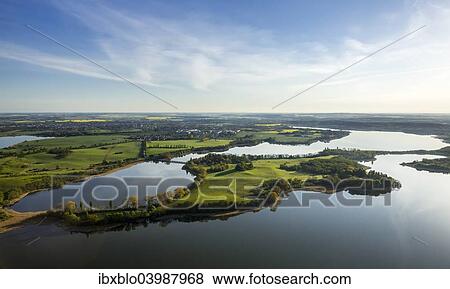 "Aerial view, Gutower Moor and Schoninsel island near Gustrow, Muhl Rosin, Mecklenburg Lake District, Mecklenburg-Western Pomerania, Germany, Europe" View Large Photo Image Stock Photo - "Aerial view, Gutower Moor and Schoninsel island near Gustrow, Muhl Rosin, Mecklenburg Lake District, Mecklenburg-Western Pomerania, Germany, Europe". Fotosearch