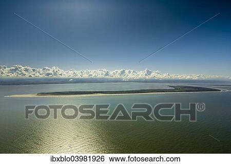 "Aerial view, Langeoog, island in the North Sea, East Frisian Islands, Lower Saxony, Germany, Europe" View Large Photo Image Stock Photograph - "Aerial view, Langeoog, island in the North Sea, East Frisian Islands, Lower Saxony, Germany, Europe". Fotosearch