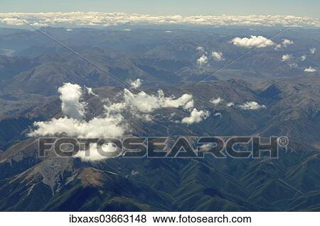 "Aerial view, Oxford Forest in the Southern Alps, Canterbury Region, New Zealand, Oceania" View Large Photo Image Stock Photo - "Aerial view, Oxford Forest in the Southern Alps, Canterbury Region, New Zealand, Oceania". Fotosearch