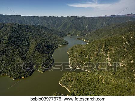 "Aerial view, river Ter, Riu Ter, Susqueda Reservoir, Panta de Susqueda, Osor, Catalonia, Spain, Europe" View Large Photo Image Stock Photograph - "Aerial view, river Ter, Riu Ter, Susqueda Reservoir, Panta de Susqueda, Osor, Catalonia, Spain, Europe". Fotosearch
