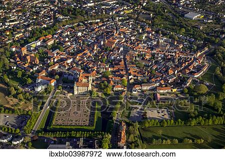 "Aerial view, view of the town of Gustrow with Schloss Gustrow Castle, Gustrow, Mecklenburg-Western Pomerania, Germany, Europe" View Large Photo Image Stock Image - "Aerial view, view of the town of Gustrow with Schloss Gustrow Castle, Gustrow, Mecklenburg-Western Pomerania, Germany, Europe". Fotosearch