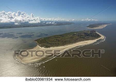 "Aerial view, Wadden Sea, Baltrum, island in the North Sea, East Frisian Islands, Lower Saxony, Germany, Europe" View Large Photo Image Picture - "Aerial view, Wadden Sea, Baltrum, island in the North Sea, East Frisian Islands, Lower Saxony, Germany, Europe". Fotosearch