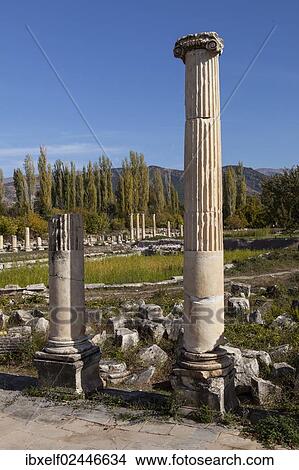 "Agora in the ancient city of Aphrodisias, current city of Geyre, Turkey, Asia" View Large Photo Image Picture - "Agora in the ancient city of Aphrodisias, current city of Geyre, Turkey, Asia". Fotosearch