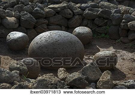 "Ahu Te Pito Kura, the Navel of the World, Easter Island, Chile, South America" View Large Photo Image Stock Image - "Ahu Te Pito Kura, the Navel of the World, Easter Island, Chile, South America". Fotosearch