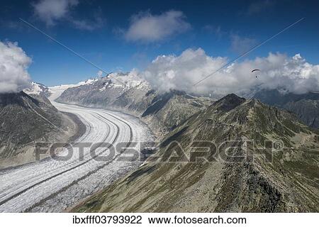 "Aletsch Glacier, Southern Bernese Alps, Canton of Valais, Switzerland, Europe" View Large Photo Image Stock Image - "Aletsch Glacier, Southern Bernese Alps, Canton of Valais, Switzerland, Europe". Fotosearch