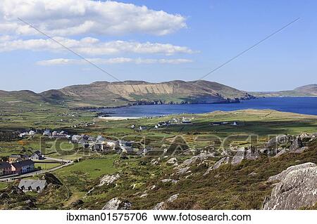 Stock Photograph - "Allihies, Ballydonegan Bay, coastline, Beara Peninsula, County Cork, Ireland, British Isles, Europe". Fotosearch