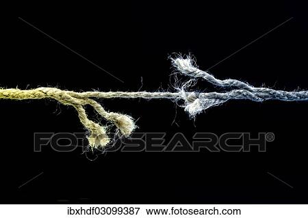 "Almost torn hemp rope, on black, rope with colour" View Large Photo Image Stock Photo - "Almost torn hemp rope, on black, rope with colour". Fotosearch