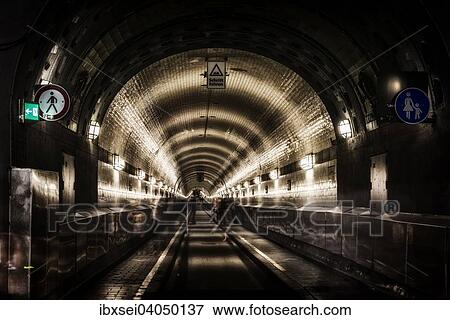 "Alter Elbtunnel, Hamburg, Germany, Europe" View Large Photo Image Stock Photo - "Alter Elbtunnel, Hamburg, Germany, Europe". Fotosearch