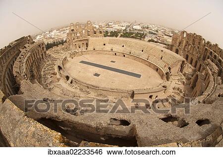 "Amphitheatre of El Jem, Tunisia, Africa" View Large Photo Image Stock Photograph - "Amphitheatre of El Jem, Tunisia, Africa". Fotosearch