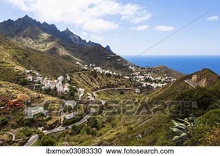 "Anaga Mountains and the village of Taganana, Azano, Taganana, Tenerife, Canary Islands, Spain, Europe" View Large Photo Image Stock Image - "Anaga Mountains and the village of Taganana, Azano, Taganana, Tenerife, Canary Islands, Spain, Europe". Fotosearch