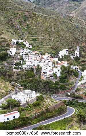 "Anaga mountains with the village of Taganana at back, Azano, Taganana, Tenerife, Canary Islands, Spain, Europe" View Large Photo Image Stock Photograph - "Anaga mountains with the village of Taganana at back, Azano, Taganana, Tenerife, Canary Islands, Spain, Europe". Fotosearch