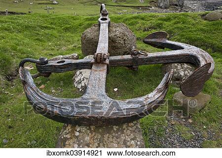 "Anchor of the ship SS Principia, sunk in 1895, Soltuvik, Sandoy, Faroe Islands, Denmark, Europe" View Large Photo Image Stock Image - "Anchor of the ship SS Principia, sunk in 1895, Soltuvik, Sandoy, Faroe Islands, Denmark, Europe". Fotosearch