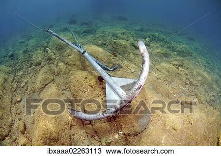 "Anchor under water, Cleopatra island, Aegean Sea, Turkey, Asia" View Large Photo Image Stock Image - "Anchor under water, Cleopatra island, Aegean Sea, Turkey, Asia". Fotosearch