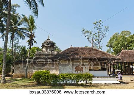 Stock Photograph - "Ancient temple Natha Devale, holy area, Kandy, Sri Lanka, Asia". Fotosearch