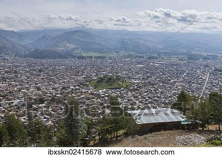 Stock Photo - "Andean city of Cajamarca, Peru, South America". Fotosearch
