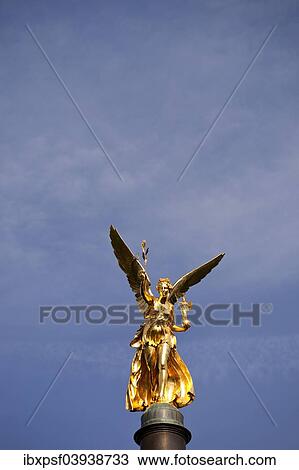 "Angel of Peace monument, Bogenhausen, Munich, Upper Bavaria, Bavaria, Germany, Europe" View Large Photo Image Stock Image - "Angel of Peace monument, Bogenhausen, Munich, Upper Bavaria, Bavaria, Germany, Europe". Fotosearch