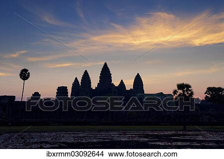 "Angkor Wat at sunrise, Angkor Wat, Siem Reap, Siem Reap Province, Cambodia, Asia" View Large Photo Image Picture - "Angkor Wat at sunrise, Angkor Wat, Siem Reap, Siem Reap Province, Cambodia, Asia". Fotosearch