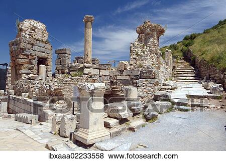 "Antique city of Ephesus, Turkey, Western Asia, Asia" View Large Photo Image Stock Photo - "Antique city of Ephesus, Turkey, Western Asia, Asia". Fotosearch