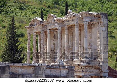 "Antique city of Ephesus, Turkey, Western Asia, Asia" View Large Photo Image Stock Photo - "Antique city of Ephesus, Turkey, Western Asia, Asia". Fotosearch