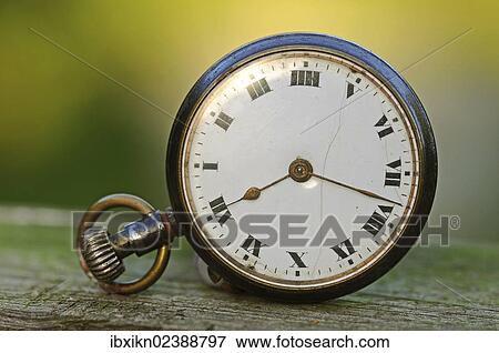 Stock Photo - Antique pocket watch. Fotosearch