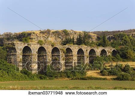 "Aqueduct, ancient city of Aspendos, Pamphylia, Antalya Province, Turkey, Asia" View Large Photo Image Stock Photo - "Aqueduct, ancient city of Aspendos, Pamphylia, Antalya Province, Turkey, Asia". Fotosearch