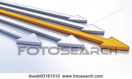 "Arrows, 3D illustration" View Large Photo Image Stock Image - "Arrows, 3D illustration". Fotosearch